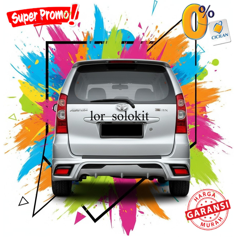 [READY] Bodykit Avanza Old Depan Belakang