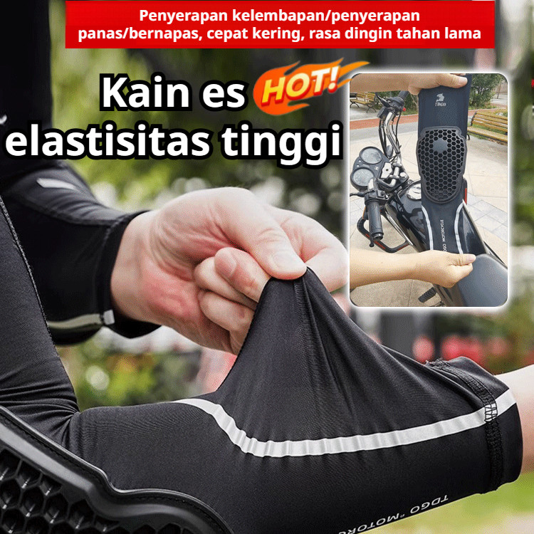 [Gratis Ongkir]Pelindung Siku/pelindung Siku Sepeda Motor Luar Ruangan Anti-UV/ Pelindung Lutut Sepe