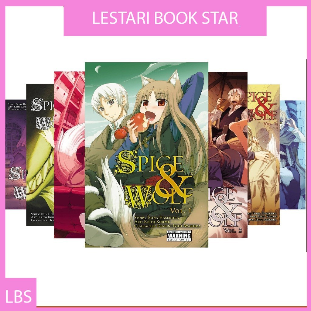 Manga Spice and Wolf (16 book series)