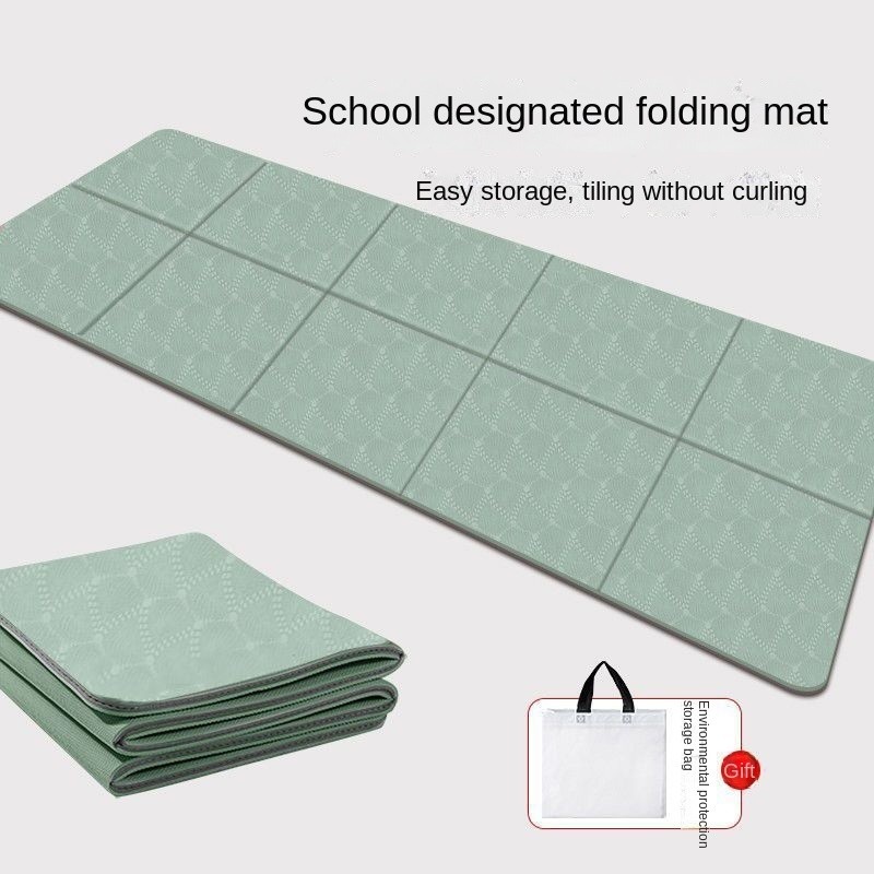 Tpe Yoga Lunch Break Floor Lazy Sofa Tatami Folding Student Nap Mat Mattress Thickened