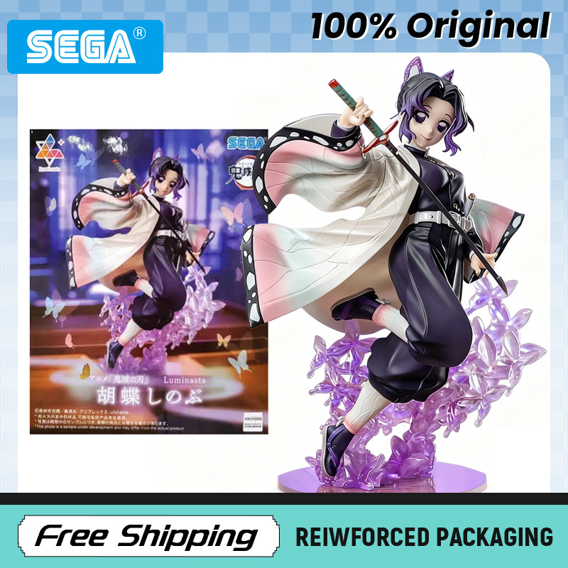 In Stock SEGA Demon Slayer Luminasta SHINOBU KOO ect Hashira Anime Figure  Model Original Toys Colle