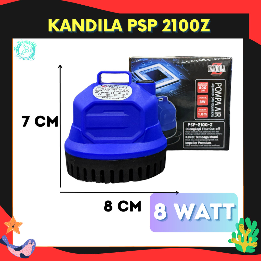Pompa Mini Aquarium Hisap Bawah Ukuran Kecil Aliran Kencang