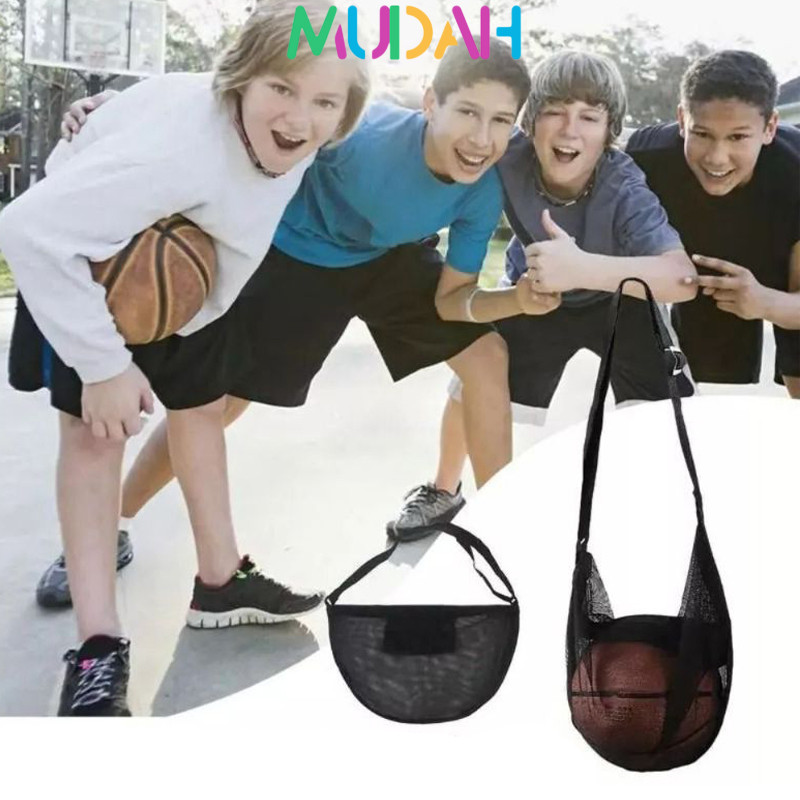 Tas Bola Selempang Basket/Tas Bola Bahu/Tas Serut Bola/Tas Bola Basket/Tas Bola Futsal/Tas Bola Jari