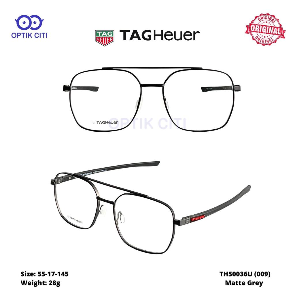 Frame Kacamata Pria Tag Heuer Essential  TH 50036 U - 009 - S 55 Original