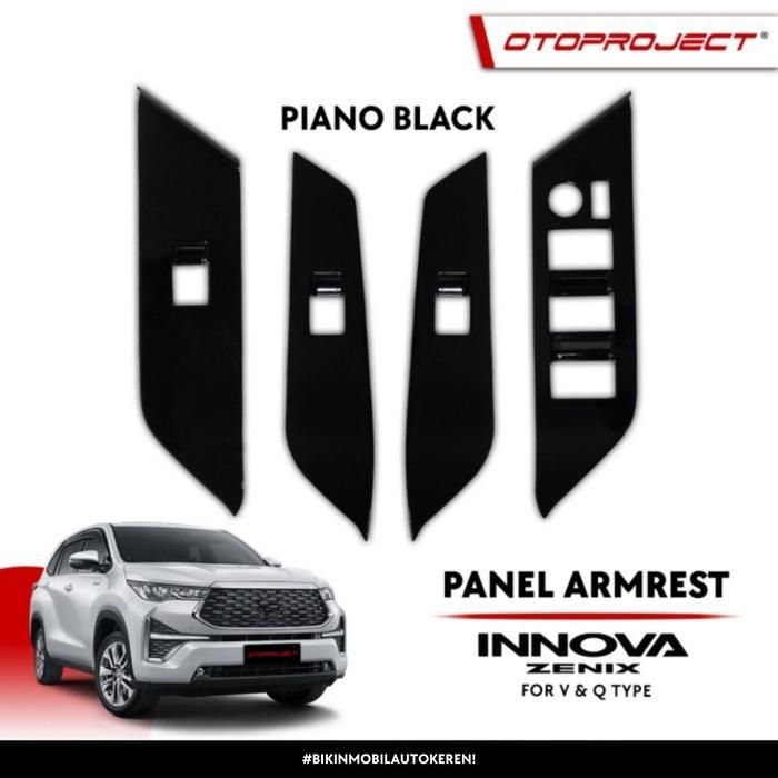 Otoproject - Panel Armrest Zenix Carbon (Q & V Type) | Cover Armrest Zenix - ZENIX Q, CARBON
