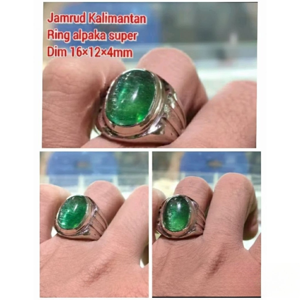 cincin batu Jamrud Kalimantan