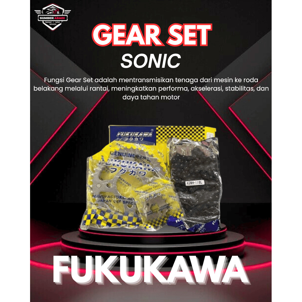 Fukukawa Gear Set Sonic