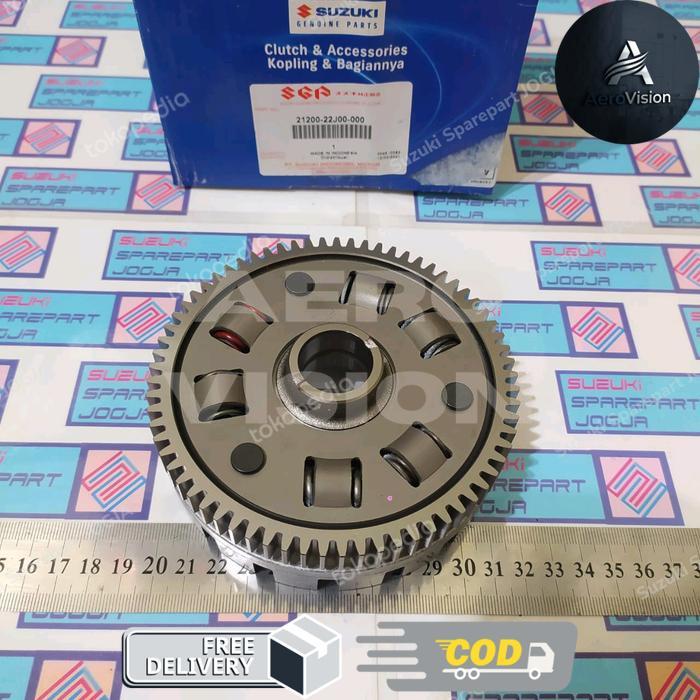 AEROVISION - 21200-22J00-000 Rumah Kampas Kopling Suzuki Satria Young Star 115 Original