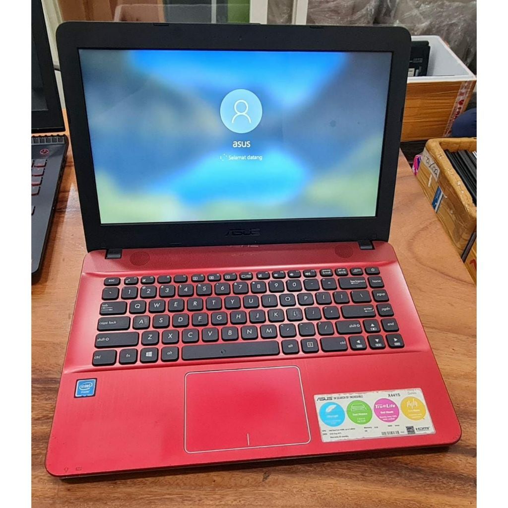 Laptop Asus Vivobook X441s Pakai SSD - Normal Siap Pakai - Laptop Murah - Laptop Malang - Laptop Gam