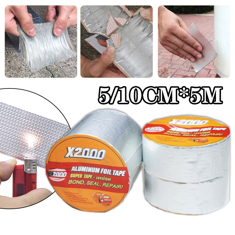 5m Lakban Super Kuat X2000 / Super Tape X2000 / Lakban Anti Bacor Super Lengket Super Waterproof