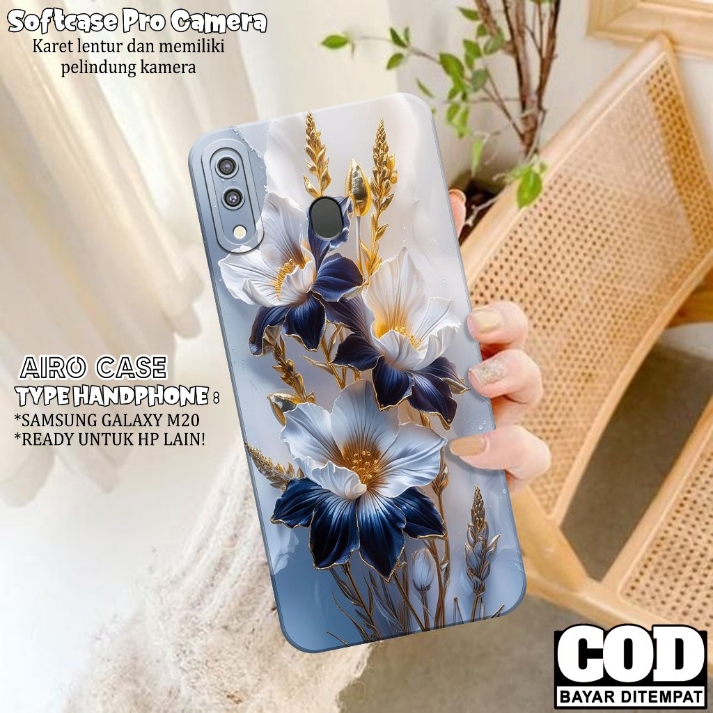 Softcase SAMSUNG GALAXY M20 - Case SAMSUNG GALAXY M20 - Casing SAMSUNG GALAXY M20 -  Kesing SAMSUNG 