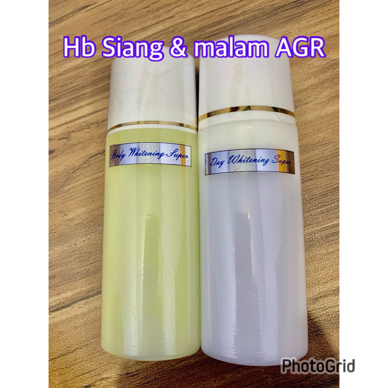 Hb Siang&Malam  klobe super 4001 / hb whitening  /hb siang malam agr