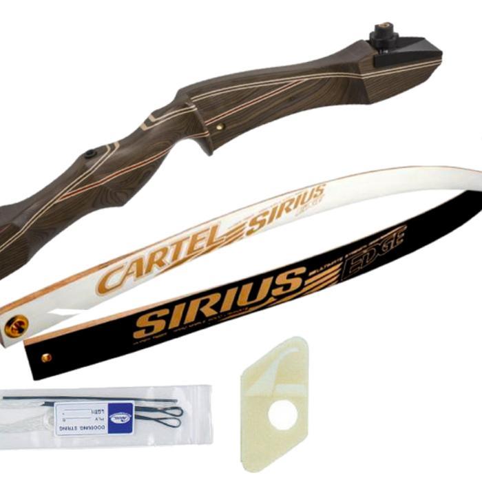 CARTEL SIRIUS EDGE Wooden Recurve Bow - Busur Panah Cartel Sirius Edge