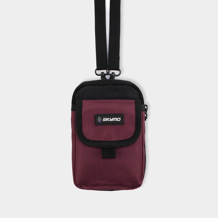 Skymo Apparel Hangging Wallet Shiro Collection Canvas Dompet - Maroon