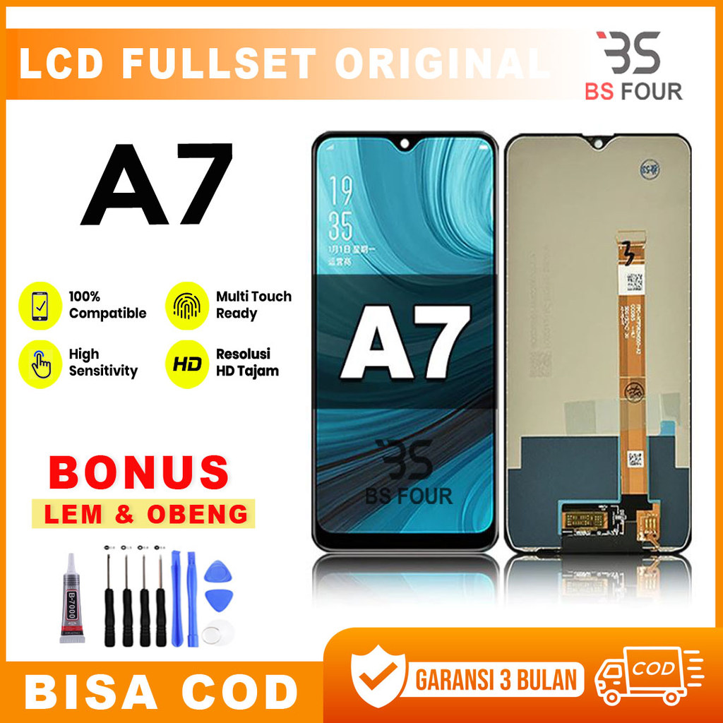 LCD FOR OPPO A7 Original Fullset Touchscreen COD