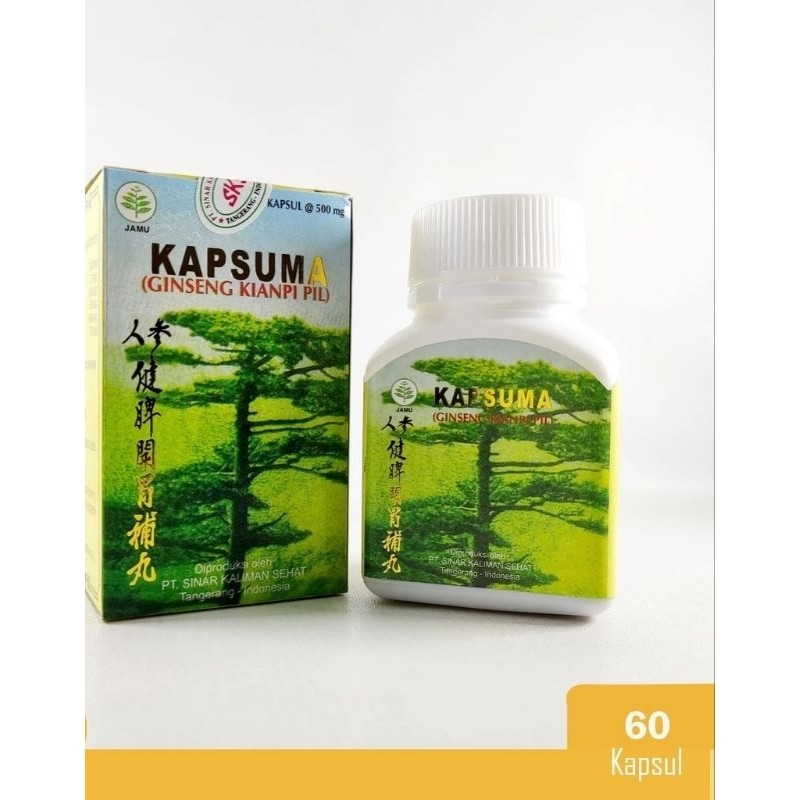 DISKON GINGSENG JANUARI Kapsula Ginseng Kianpi Penggemuk Badan 60 Kapsul MURAH ORI