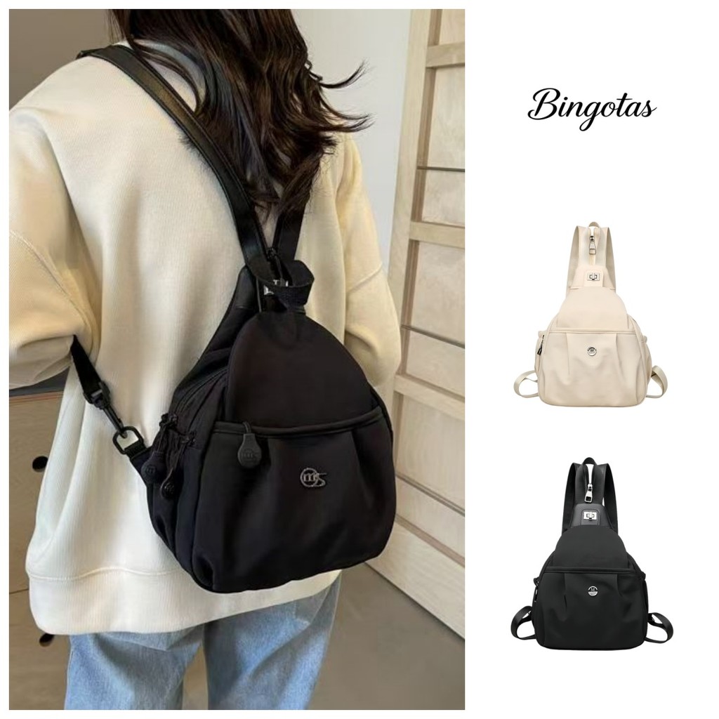 Ransel Kecil Hiking Olahraga Luar Ruangan Waterproof/Backpack Fashion Nilon Ringan/Tas Selempang Wan