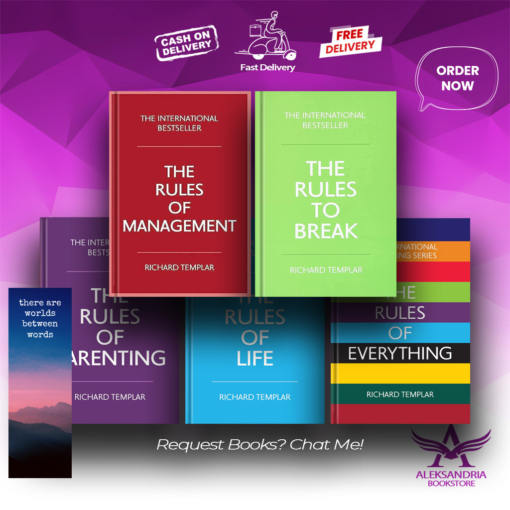 The Rules of Work Series (9 books) by Richard Templar's Rules (English)