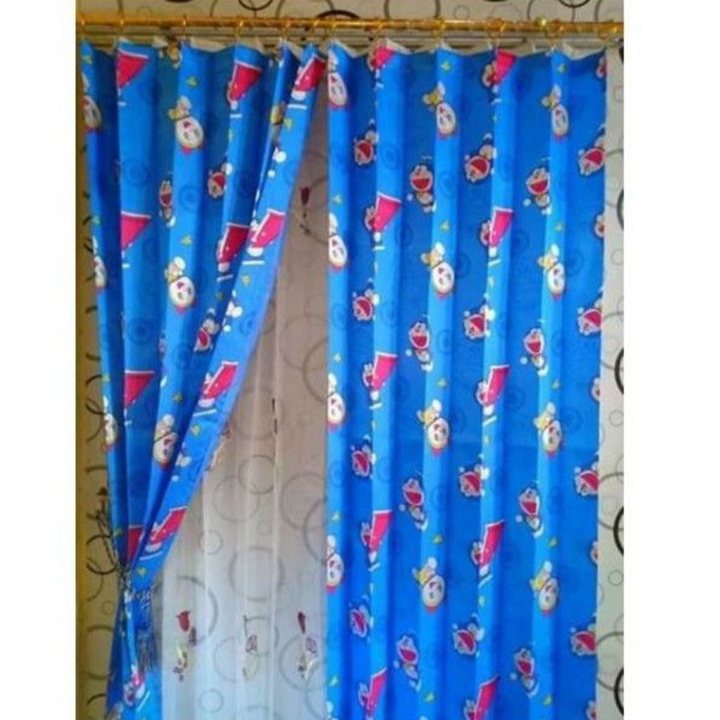 GORDEN ANAK KARAKTER DORAEMON MURAH JENDELA PINTU MODEL PLISKET