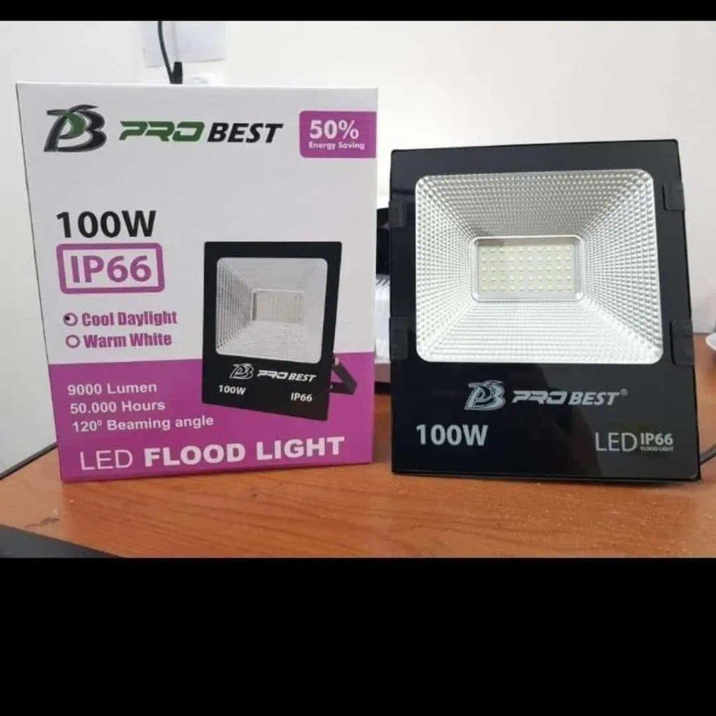 lampu sorot led 100 watt probest