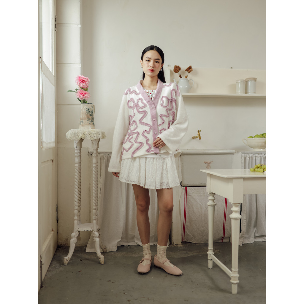 ARRAY ID - RIBBONA CARDIGAN  (ARRAY SOFT WHISPERS)
