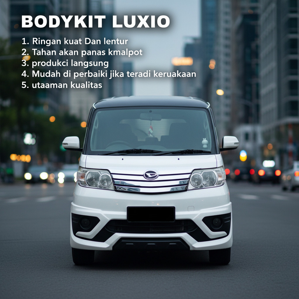 cicilan 0% bodykit luxio bodikit luxio body kit daihatsu luxio 2015-2025