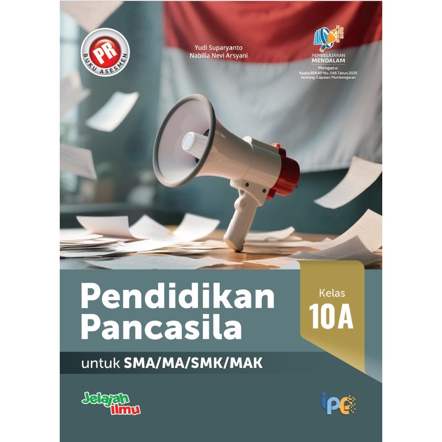 Buku Pr/Lks PPKN Kelas 10/X SMA/Ma Semester 1  Intan pariwara