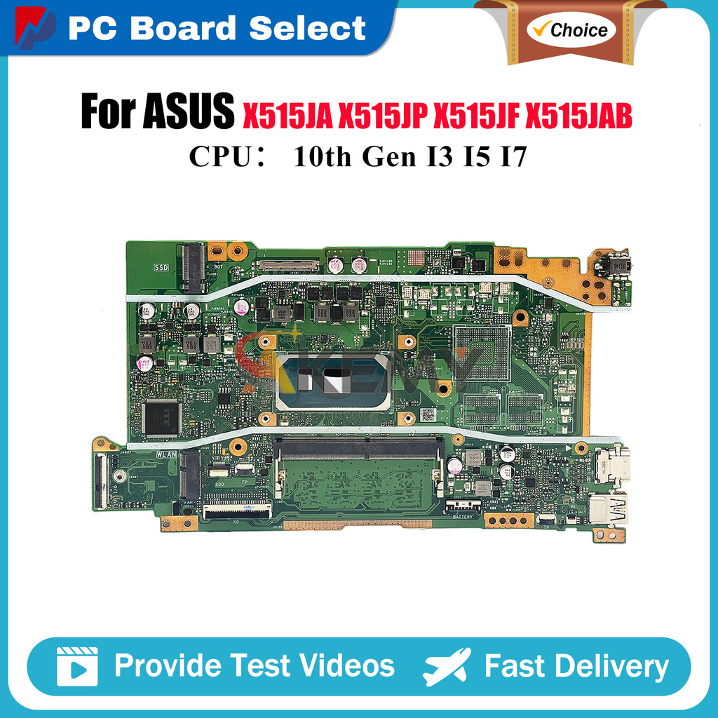 X415JA Laptop Motherboard For ASUS VivoBook A416J V4200J X515JAB X515JF X515JA X515JP X415J V5200J M
