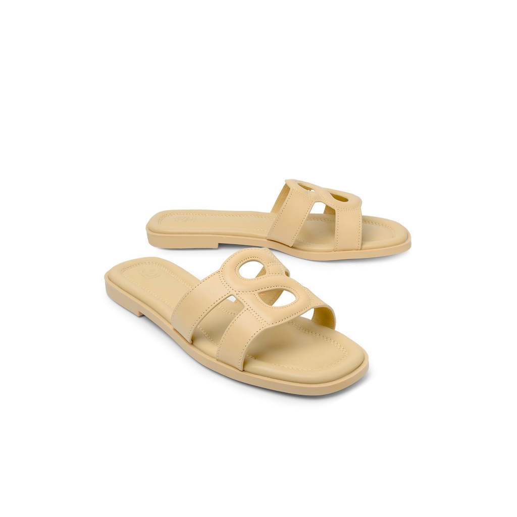 Buttonscarves Kefi Sandal - Custard