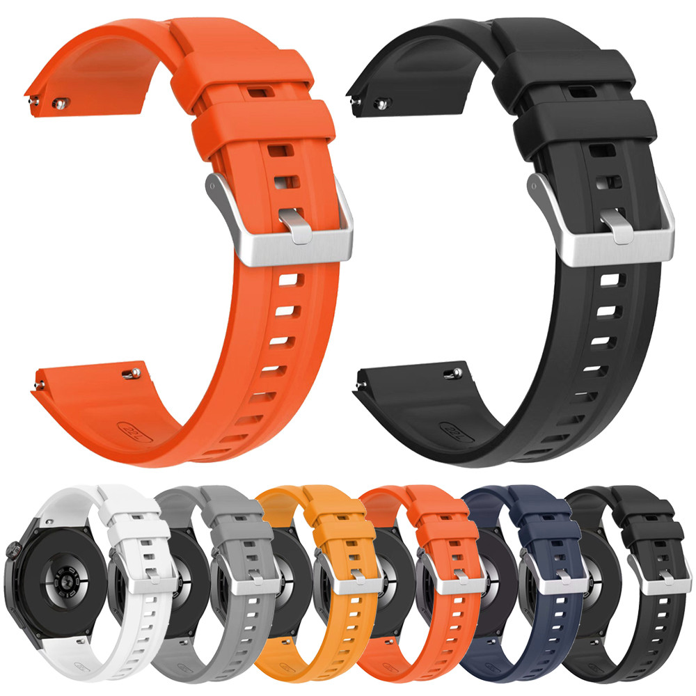 1PCS No Gap Strap For HUAWEI WATCH GT 5 Pro 46mm Band Replacement Original Silicone Straps GT5 Pro B