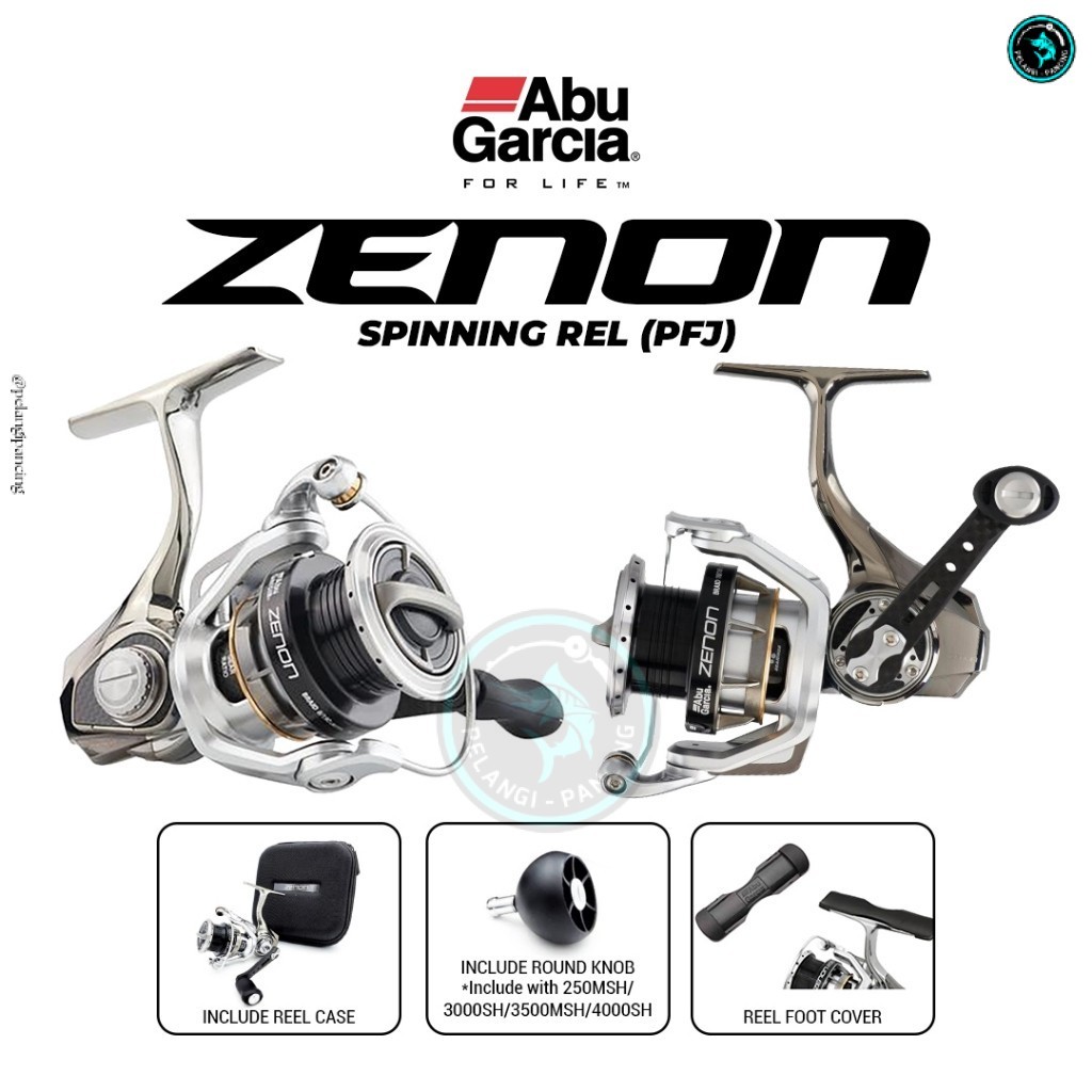 Pelangi Pancing Reel Pancing Spinning Abu Garcia ZENON Mancing Kolam Saltwater