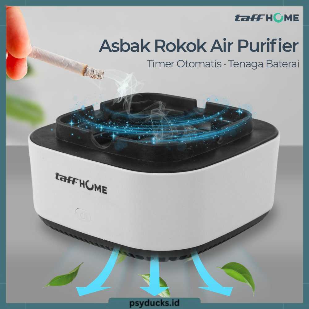 TaffHOME Cigar Ashtray Asbak Rokok Air Purifier Filter  - LM-2202