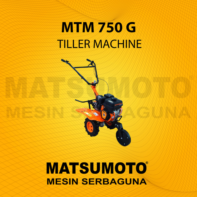 MATSUMOTO CULTIVATOR TRAKTOR MINI | MESIN BAJAK TANAH KERING TYPE MTM-750 G (GARANSI RESMI)