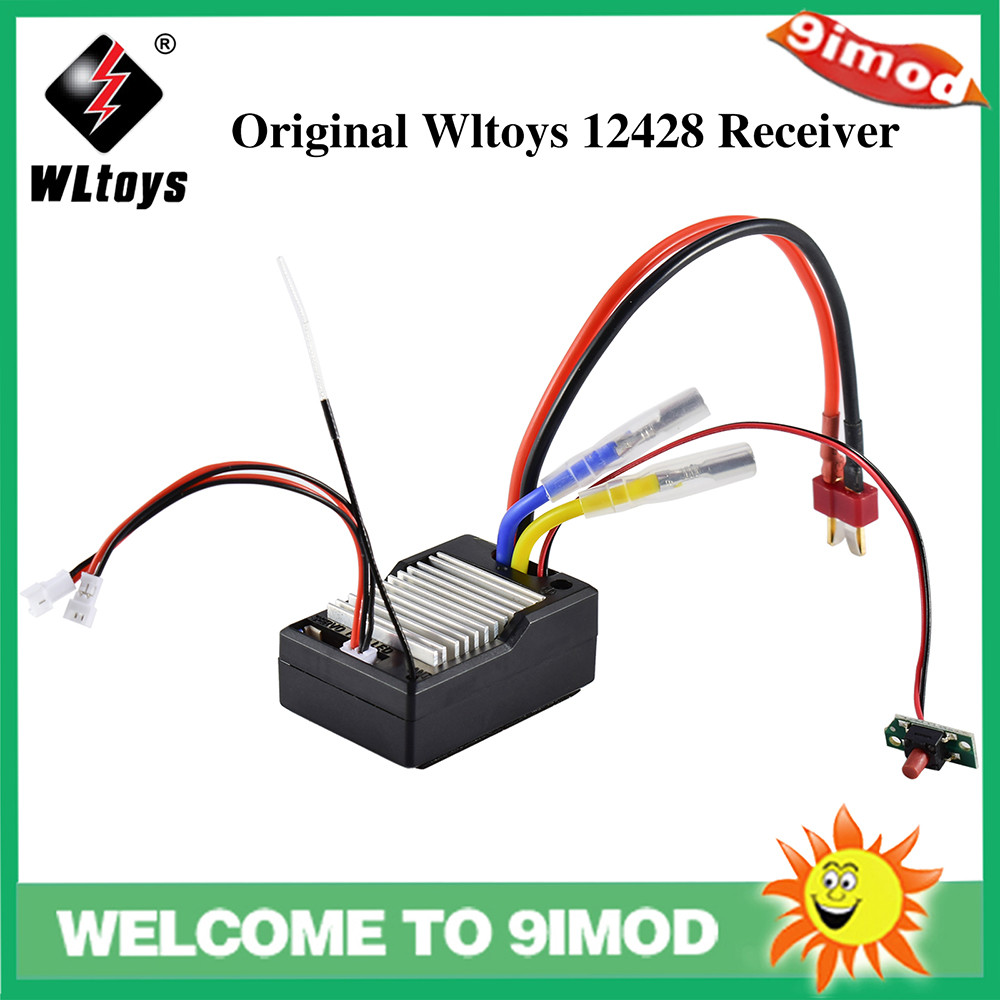 Original Wltoys 12428 12423 RC Car Receiver Spare Parts 12428-0056 Circuit Board Main Board
