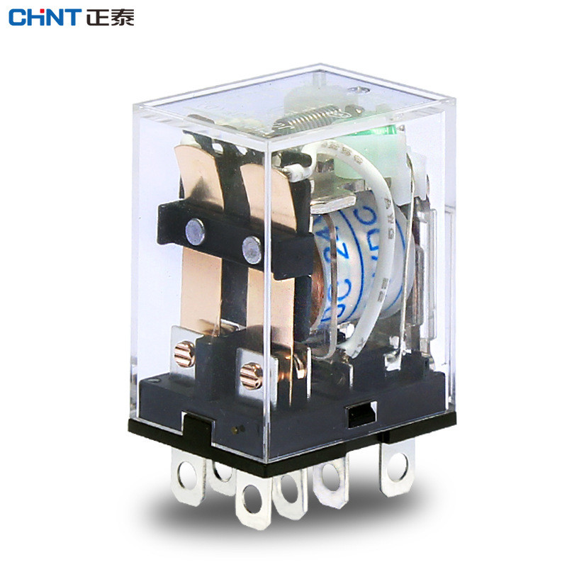 CHINT JQX-13F(D) /2Z DC24V 12V AC24V 220V 36V 380V MY2NJ  MY4NJ Intermeate Relay Power Electromagnet