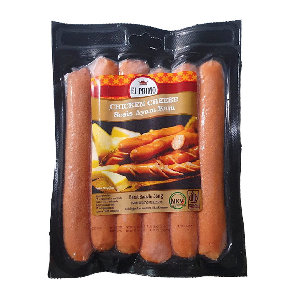 EL PRIMO CHICKEN CHEESE SAUSAGE 360GR