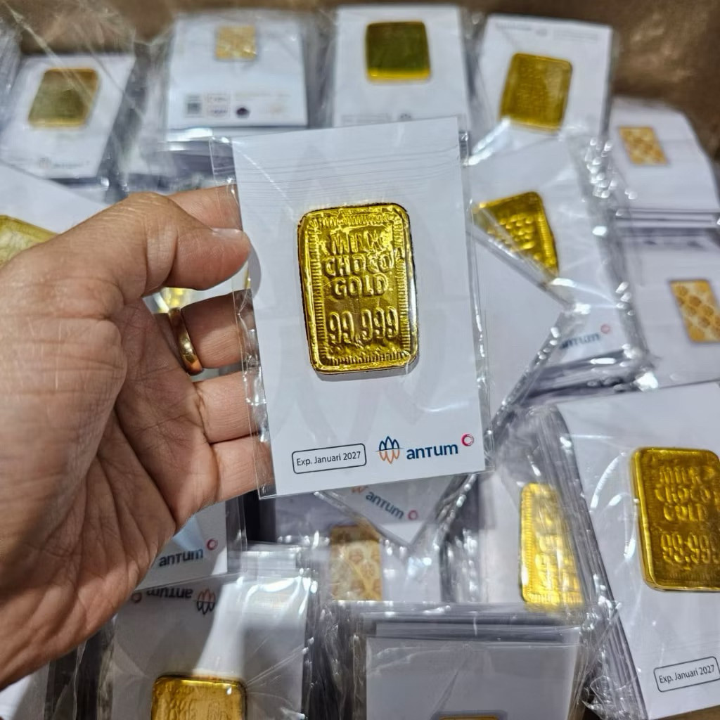 Antum Coklat Emas Batang Viral