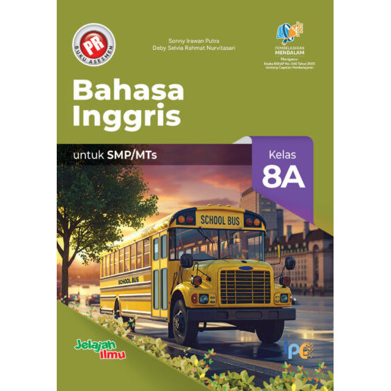 Buku Pr/Lks Bahasa Inggris Kelas 8 SMP Semester 1  Intan pariwara Tahun 2025