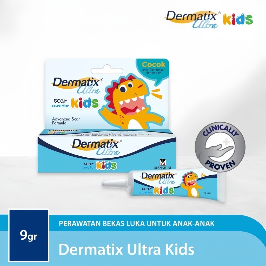 Dermatix Ultra Kids 9gr - Merawat dan memudarkan Bekas Luka Anak  MERAWAT MEMUDARKAN BEKAS LUKA ANAK