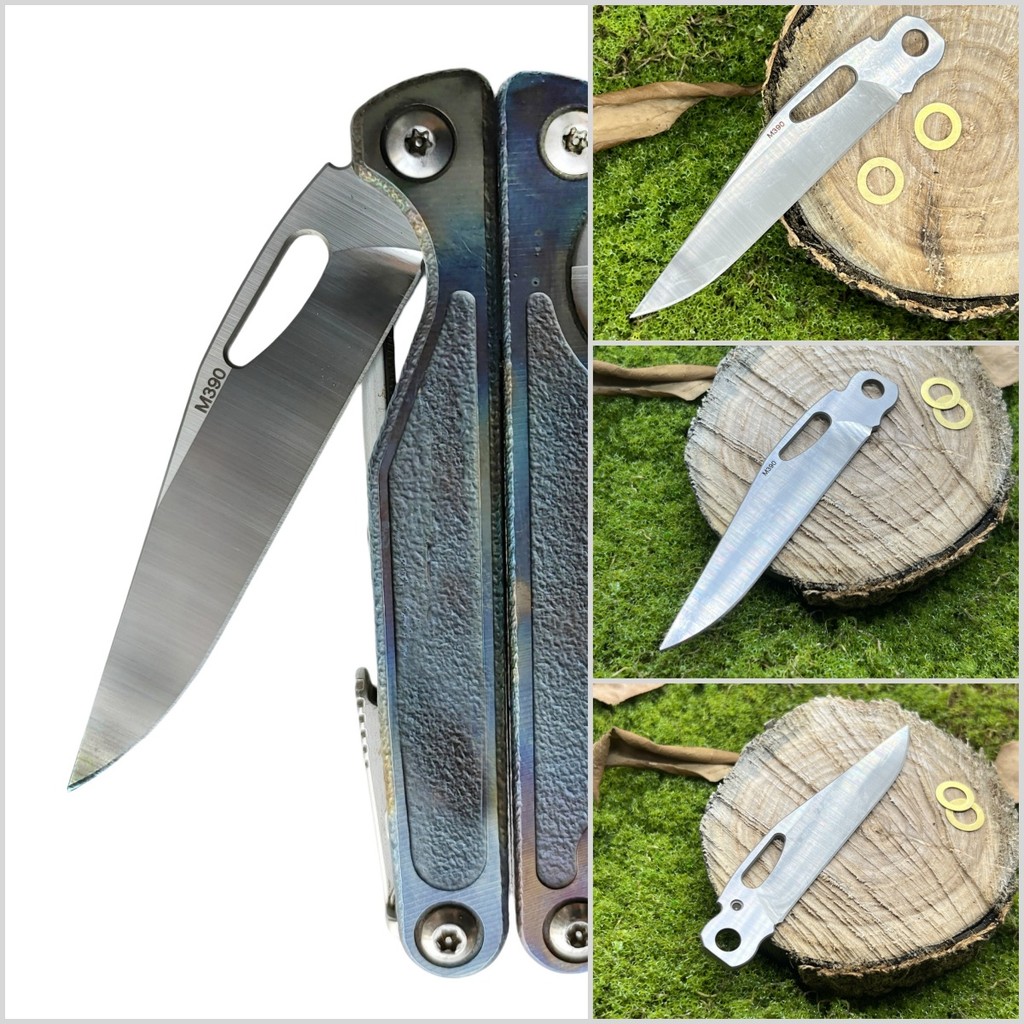 1 Pcs Austria M390 Powder Steel Blade Replacement For leatherman Charge TTI Wave Signal Main Knife Y