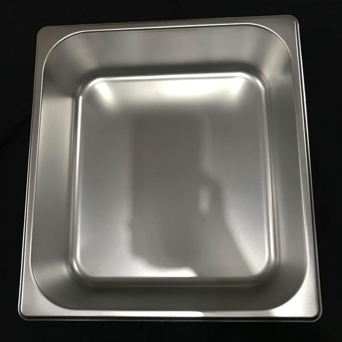Food pan 2/3 10cm + tutup gastronom chafing dish insert stainless - Wadah