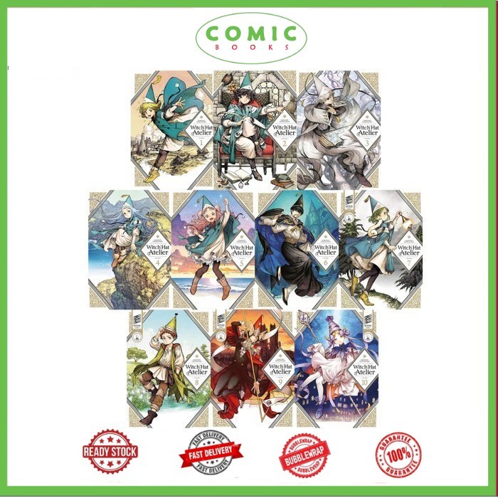 Witch Hat Atelier, 13 Book Series (English)