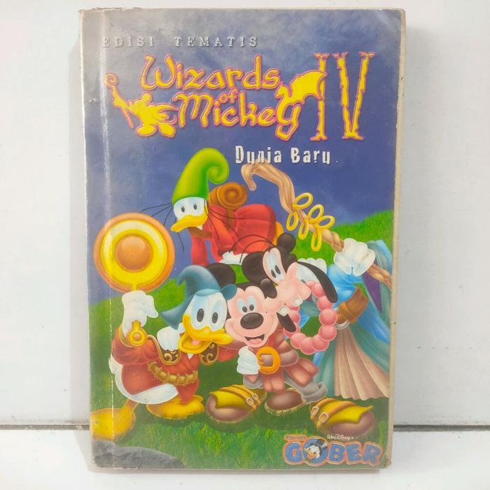 komik Paman Gober wizard of mickey vol 4 dunia baru edisi tematis x rental