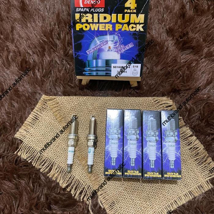 BUSI IRIDIUM DENSO SC16HR11 GRAND AVANZA XENIA AGYA CALYA NEW RUSH ORIGINAL