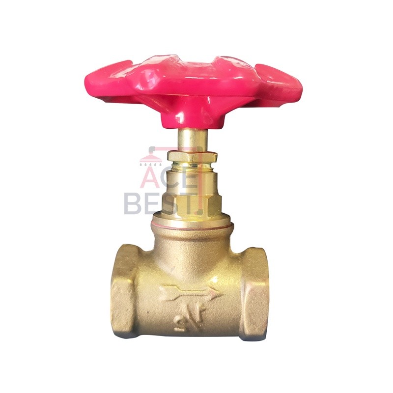 Stop Kran Tanam Kuningan 1/2 Inch Stop Kran Shower Tembok JS-55