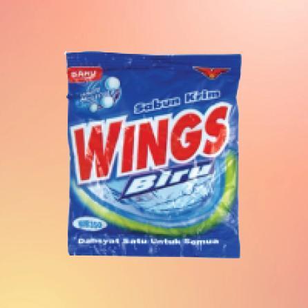 Wings Biru Sabun Krim WB350k/Sabun Colek