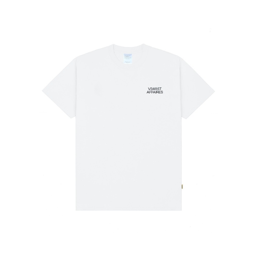 (COD) Vearst Affaires Tshirt Short Sleeve Scale White