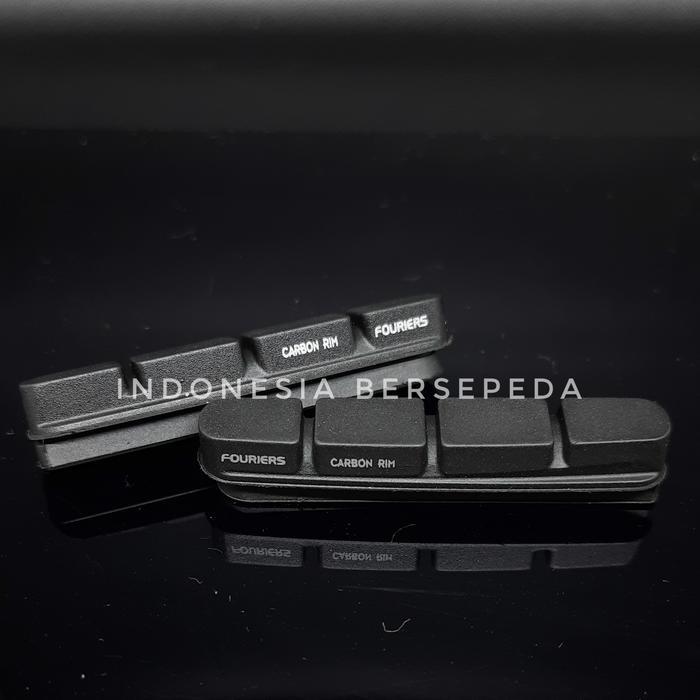 Fouriers Brake Shoe Campagnolo Carbon Rim - Karet Rem Campagnolo