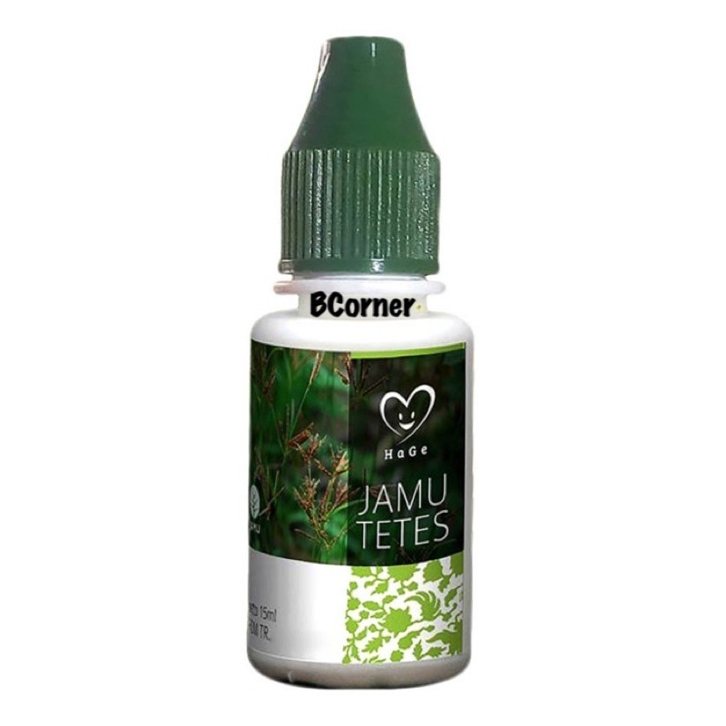 Jamu Tetes Hage HG Obat Herbal Hati Gembira Original Asli