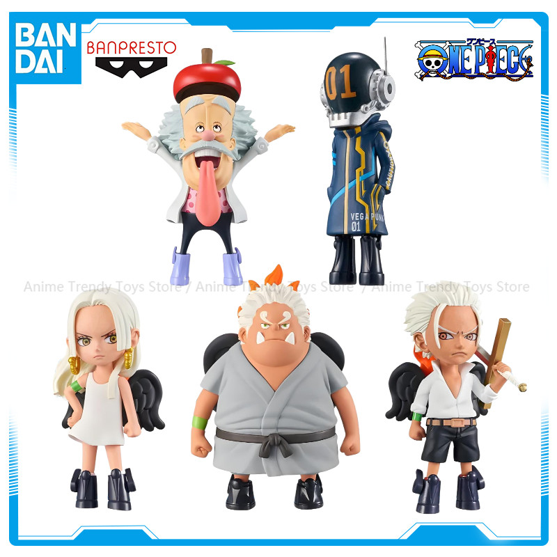 In Stock BANDAI WCF One Piece Seraphim Boa Hancock Turtle Island Vol.4 Egghead Anime Figure Vegapunk